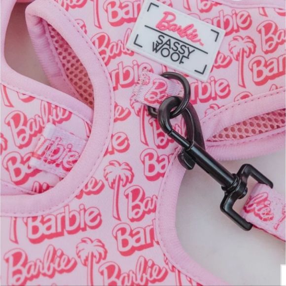 Barbie X Sassy Woof  Barbie Malibu Dog Adjustable Harness - Picture 3 of 9